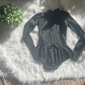 Girls Dance Leotard Black by Danskin M 8-10
